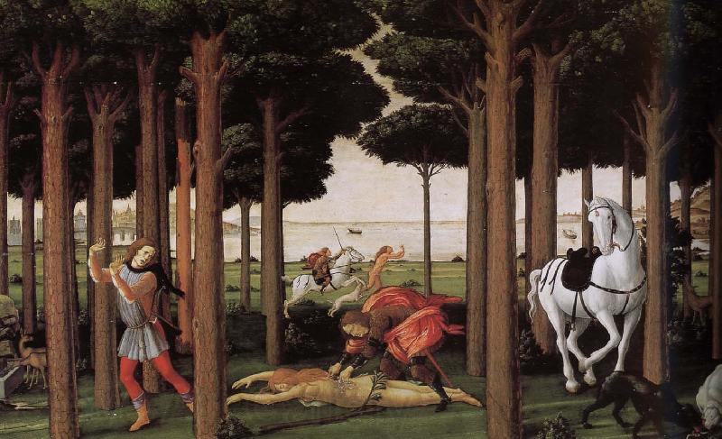 Sandro Botticelli Follow up sections of the story Spain oil painting art